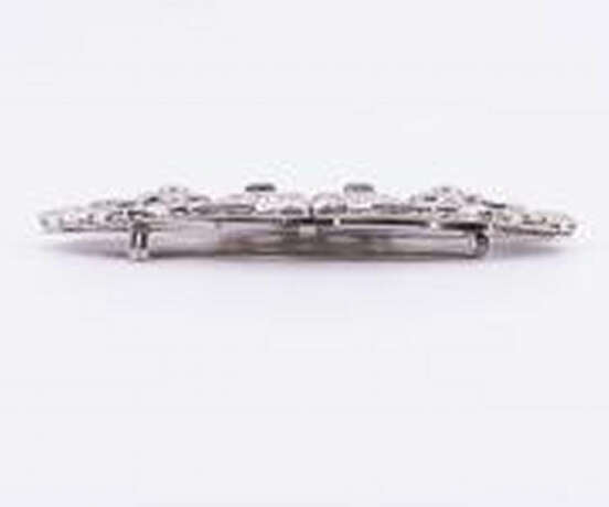 Diamond-Double Clip-Brooch - photo 2