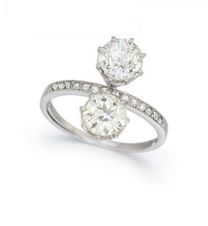 Toi et Moi Diamond-Ring - photo 1