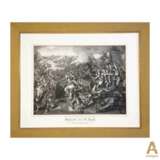 A large engraving of the 19th century Bronze wood 19th century - photo 1