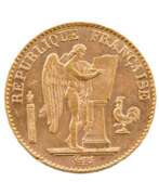 Produktkatalog. Pi&egrave;ce d`or, France, 20 francs 1896