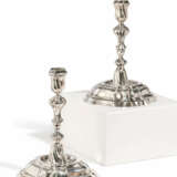 PAIR OF SILVER CANDLESTICKS - photo 1
