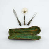 SILVER TRAVEL CUTLERY IN CASE - photo 2