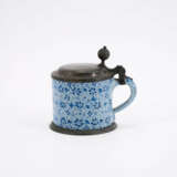 SMALL LIDDED TANKARD WITH BIRD DECOR - photo 3