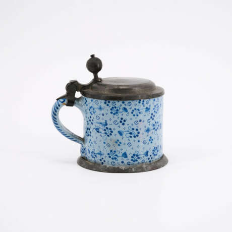 SMALL LIDDED TANKARD WITH BIRD DECOR - photo 5