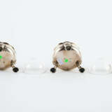 SERIES OF THREE SILVER GEORGE II SALT SHAKERS - photo 9