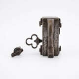 LARGE IRON DOUBLE PADLOCK - photo 2