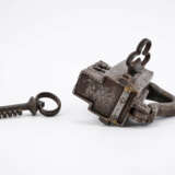 LARGE IRON DOUBLE PADLOCK - photo 5