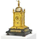 BRASS RENAISSANCE TABLE CLOCK OR TUERMCHENUHR - photo 1