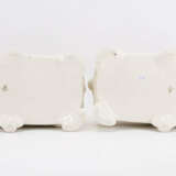 PAIR OF PORCELAIN ART NOUVEAU JARDINIERE WITH FISH MOTIFS - photo 6