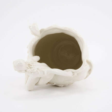 PORCELAIN ART NOUVEAU VASE WITH MERMAID - photo 5