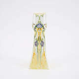 PORCELAIN VASE WITH CORNFLOWERS AND EARS OF CORN - photo 3