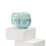 Kleine Vase mit Birkenwald und Schwänen - Foto 1