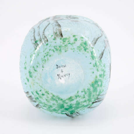 Kleine Vase mit Birkenwald und Schwänen - Foto 8