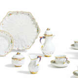 PORCELAIN MOCCA SERVICE FOR SIX FROM THE SWAN SERVICE - photo 1