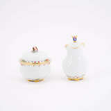PORCELAIN MOCCA SERVICE FOR SIX FROM THE SWAN SERVICE - photo 5