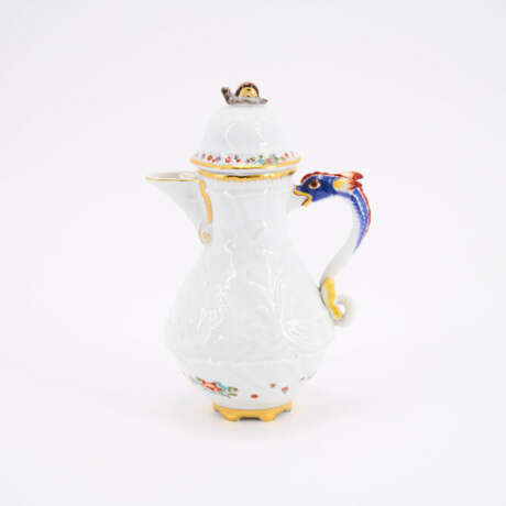 PORCELAIN MOCCA SERVICE FOR SIX FROM THE SWAN SERVICE - photo 8