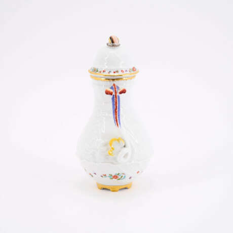 PORCELAIN MOCCA SERVICE FOR SIX FROM THE SWAN SERVICE - photo 9
