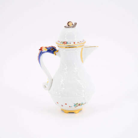 PORCELAIN MOCCA SERVICE FOR SIX FROM THE SWAN SERVICE - photo 10