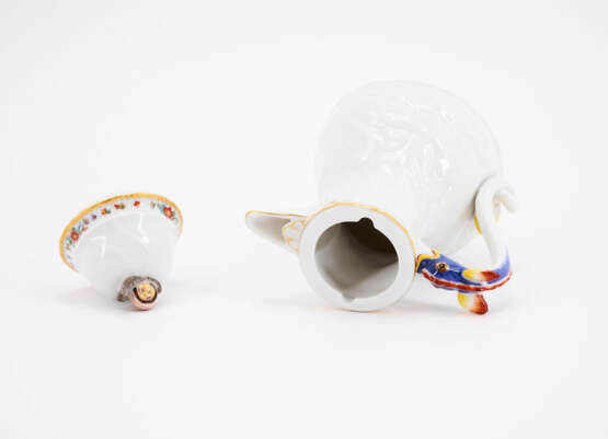 PORCELAIN MOCCA SERVICE FOR SIX FROM THE SWAN SERVICE - photo 12