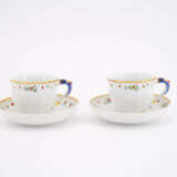 PORCELAIN MOCCA SERVICE FOR SIX FROM THE SWAN SERVICE - photo 18