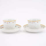 PORCELAIN MOCCA SERVICE FOR SIX FROM THE SWAN SERVICE - photo 21