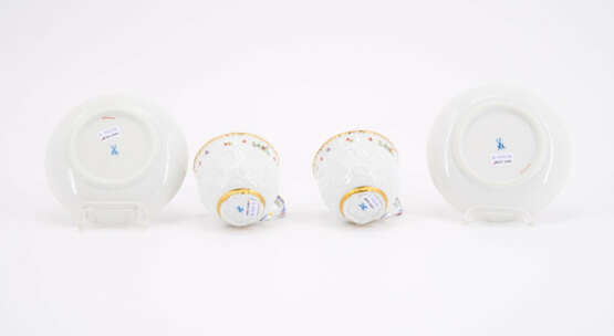 PORCELAIN MOCCA SERVICE FOR SIX FROM THE SWAN SERVICE - photo 23
