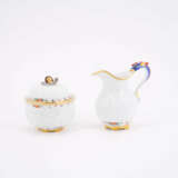 PORCELAIN MOCCA SERVICE FOR SIX FROM THE SWAN SERVICE - photo 24