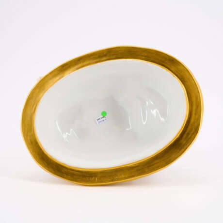 PORCELAIN TUREEN WITH DECOR OF THE SWAN SERVICE WITH THE FIGURINES OF ACIS AND GALATEA - фото 3