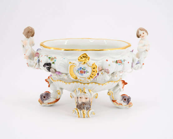 PORCELAIN TUREEN WITH DECOR OF THE SWAN SERVICE WITH THE FIGURINES OF ACIS AND GALATEA - фото 5