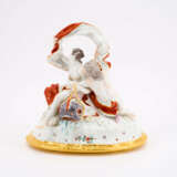 PORCELAIN TUREEN WITH DECOR OF THE SWAN SERVICE WITH THE FIGURINES OF ACIS AND GALATEA - фото 9