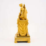 BRONZE CLOCK WITH A NEST OF THE GODS OF LOVE - photo 2