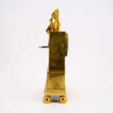 BRONZE CLOCK WITH MUSICIAN - photo 2