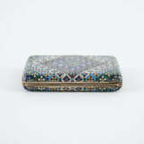 SILVER CIGARETTE CASE WITH GEOMETRIC CHAMPLEVÉ ENAMEL - photo 5
