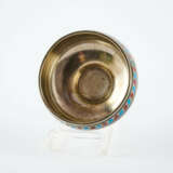 SILVER SUGAR BOWL WITH CHAMPLEVÉ ENAMEL DECOR - photo 6