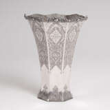 ''Russische Vase mit feinem Gravur-Dekor'' - photo 1
