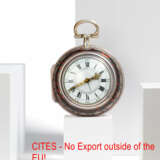 SILVER CARRIAGE CLOCK WITH TWO CASE JACKETS - photo 1