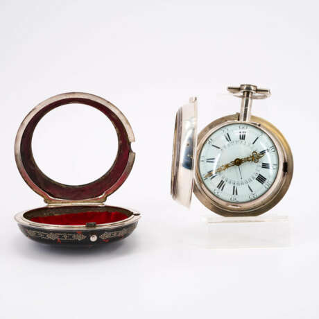 SILVER CARRIAGE CLOCK WITH TWO CASE JACKETS - photo 6