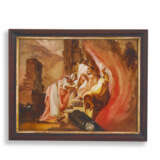 GLASS PAINTING "THE WITCH OF ENDOR" - photo 1