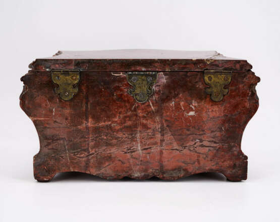 RARE BAROQUE MARBLE COFFER - photo 6