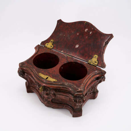 RARE BAROQUE MARBLE COFFER - photo 8