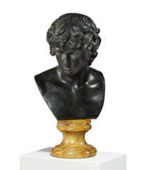 BRONZE BUST OF ANTINOUS