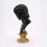 BRONZE BUST OF ANTINOUS - photo 2