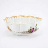 PORCELAIN WASHBASIN SET WITH SCENES AFTER TENIERS - photo 3