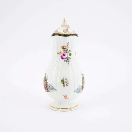 PORCELAIN WASHBASIN SET WITH SCENES AFTER TENIERS - photo 14