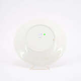 PORCELAIN PLATE WITH MYTHICAL CREATURE IN CRIMSON - photo 2
