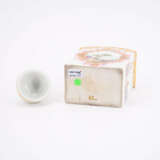 PORCELAIN TEA CADDY WITH LANDSCAPE & MERCHANT SCENES - photo 7