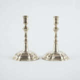 PAIR OF SILVER CANDLESTICK - photo 3