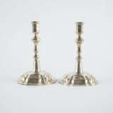 PAIR OF SILVER CANDLESTICK - photo 5