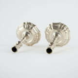 PAIR OF SILVER CANDLESTICK - photo 6