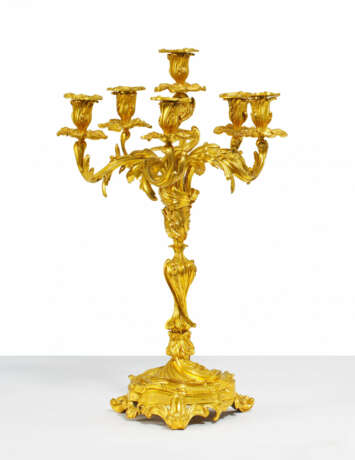 MAGNIFICENT BRONZE GIRANDOLE LOUIS XV - photo 1